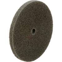 Standard Abrasives Unitized Wheel, 3" x 1/4", 1/4" Arbor, Fine Grit, Aluminum Oxide Cintas