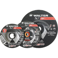 Meule combin&eacute;e HP Combo &agrave; moyeu d&eacute;port&eacute;, 3" x 1/8", Arbre de 3/8", Type 27 Cintas