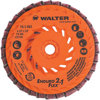 Enduro-Flex 2-in-1 Flap Disc, 4-1/2" x 5/8"-11, 80 Grit, Ceramic Cintas