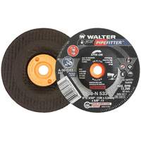 PIPEFITTER Grinding Wheel, 5" x 3/32", 5/8"-11 Arbor, Aluminum Oxide, Type 27 Cintas