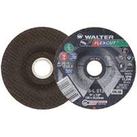 Meule FLEXCUT, 5", 36 Grain, Oxyde d'aluminium, 7/8", 12 200 Tr/min, Type 29 Cintas