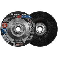 Meule HP XX, 4-1/2" x 1/4", Arbre 5/8"-11, Oxyde d'aluminium, Type 27 Cintas