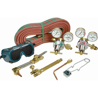Ensemble de soudage au gaz Uniweld All American, Coupe jusqu'&agrave; 1/2" Cintas