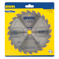 Lames de scie pour entrepreneur - Lames de scie de s&eacute;rie classique, 7-1/4", 24 dents, Pour Bois Cintas