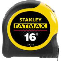 Ruban &agrave; mesurer FatMax, 1-1/4" x 16', Marques de goujon  Cintas