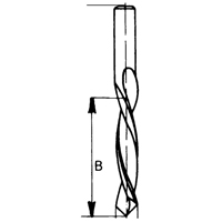 Right Hand Drill, Carbide Cintas