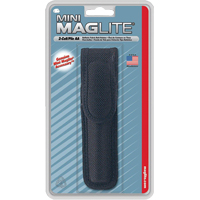 Nylon Belt Holster for 2-Cell AA Flashlights, Flashlight Holder, Nylon, 1 Pockets Cintas