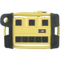 Workshop Power Box, 8 Outlet(s), 6', 15 Amps, 1875 W, 125 V Cintas
