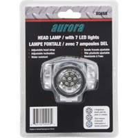 Lampe frontale, DEL, 28 lumens, 20 hres de fonctionnement, piles AAA Cintas