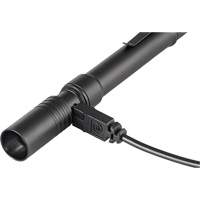Lampe stylo USB Stylus Pro, DEL, 350 lumens, Corps en Aluminium, piles Rechargeable, Compris Cintas