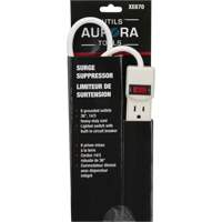 Limiteur de surtension, 6 Prises, 200 J, 1875 W, Cordon 3' Cintas