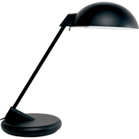 Desk Lamp, 100 W, Incandescent, Black Cintas