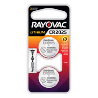 Piles boutons au lithium CR2025, 3 V Cintas