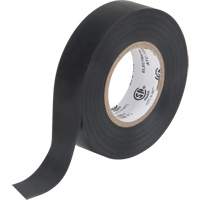 Electrical Tape, 19 mm (3/4") x 18 M (60'), Black, 7 mils Cintas