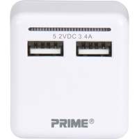 Prime&reg; High-Speed USB Charger Cintas
