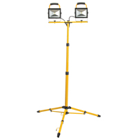 Twin-Head Work Light, LED, 40 W, 4800 Lumens, Aluminum Housing Cintas