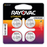 Piles bouton au lithium CR2032, 3 V Cintas
