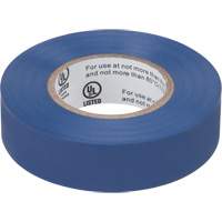 Electrical Tape, 19 mm (3/4") x 18 M (60'), Blue, 7 mils Cintas