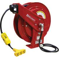 70000 Power Cord Reel, 100', SEOOW, 12 Gauge, 15 A Cintas