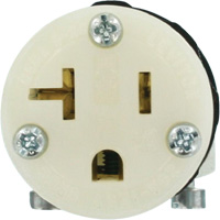 Hospital Grade Extension Plug Connector, 5-20R, Nylon Cintas