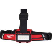 Lampe frontale USB &agrave; profil bas, DEL, 600 lumens, 2 hres de fonctionnement, piles Rechargeable Cintas