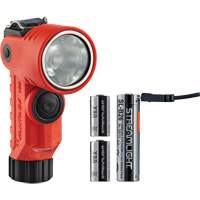 Lame de poche &agrave; alimentation multiple &agrave; angle droit pour casque Vantage 180 X, DEL, Piles Rechargeable/CR123A, Polym&egrave;re de nylon Cintas