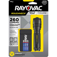 Tactical Spot-to-Flood Flashlight, LED, 320 Lumens, AAA Batteries Cintas