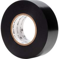 Temflex Vinyl Electrical Tape 1700, 25.4 mm (1") x 20.1 m (66'), Black, 7 mils Cintas