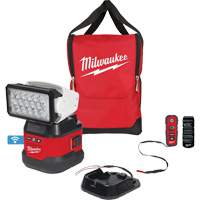 Ensemble d'&eacute;clairage orientable polyvalent &agrave; t&eacute;l&eacute;commande, DEL, 4250 lumens Cintas