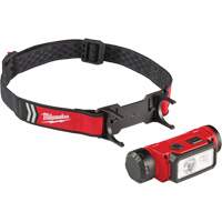 Lampe frontale pour casque de s&eacute;curit&eacute; USB REDLITHIUM, DEL, 600 lumens, 5 hres de fonctionnement, piles Rechargeable Cintas