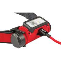 Lampe frontale pour casque de s&eacute;curit&eacute; USB REDLITHIUM, DEL, 600 lumens, 5 hres de fonctionnement, piles Rechargeable Cintas