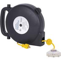 JPCR-1450 ABS Extension Cord Reel, Indoor/Outdoor, SJTW, 14 AWG, 13 A, 45' Cintas
