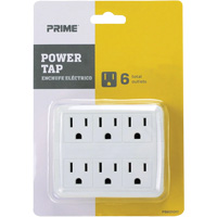 Power Tap, 6 Outlet(s), 15 A, 1875 W, 125 V Cintas
