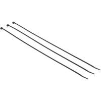 Steel Barb Cable Tie, 7-3/10" Long, 50 lbs. Tensile Strength, Black Cintas