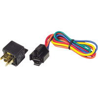 Assemblage de relais &agrave; cinq broches 12 V et vrille avec support de montage Cintas