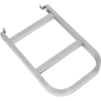 Rallonge pliantes de plaque frontale 20" pour diable en aluminium Cintas
