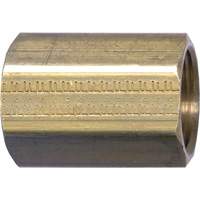 Pipe Coupling, Brass, 3/8" Cintas