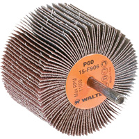 Flap Wheels-Coolcut Flap Wheels, Aluminum Oxide, 60 Grit, 3" x 2" x 1/4" Cintas