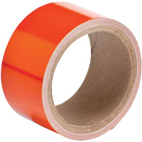 Reflective Marking Tape, 2" x 15', Acrylic, Orange Cintas